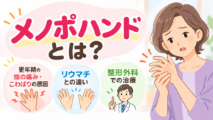 更年期の手の痛み